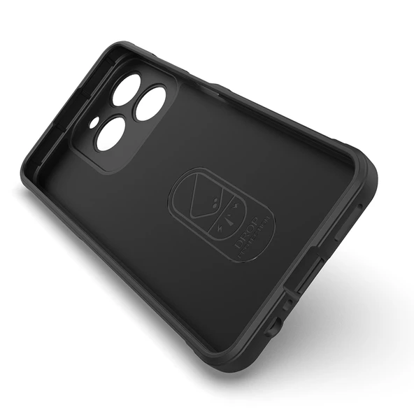Realme C61 Kılıf Esnek TPU Oyuklu Arka Yüzey Tasarımlı Zore Etnik Silikon Kapak - 10