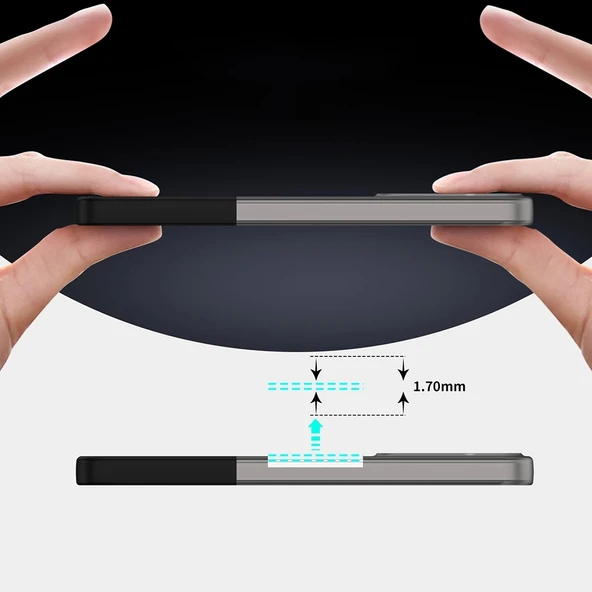 Galaxy A25 Kılıf Mıknatıslı Zore Duble Kapak - Resim 2