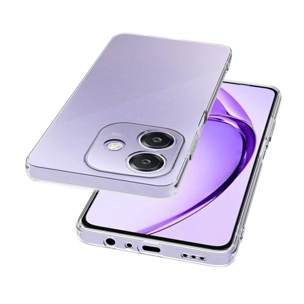 Oppo A3 Kılıf Zore Süper Silikon Kapak - 3
