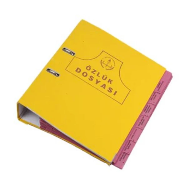 Gülpaş Öğretmen Özlük Dosyası İçi 8 Dosya 699-5 Lİ PAKET-5-LI-PKT