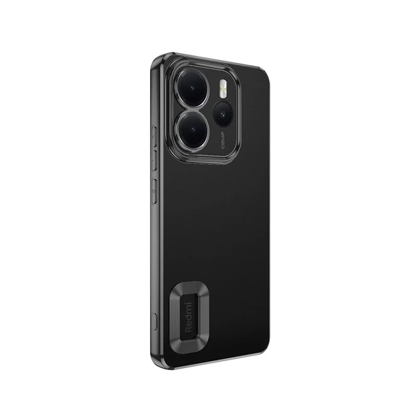 Xiaomi Redmi Note 14 4G Kılıf Kamera Korumalı Logo Gösteren Zore Omega Kapak - 11