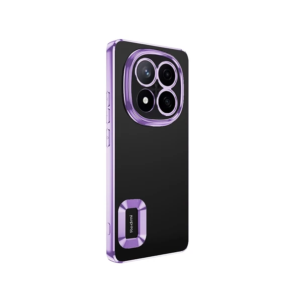 Xiaomi Redmi Note 14 Pro 4G Kılıf Kamera Korumalı Logo Gösteren Zore Omega Kapak - 6