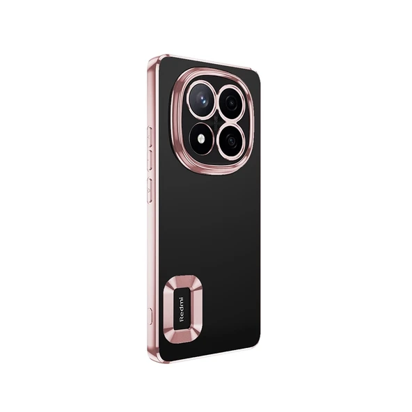 Xiaomi Redmi Note 14 Pro 4G Kılıf Kamera Korumalı Logo Gösteren Zore Omega Kapak - 4