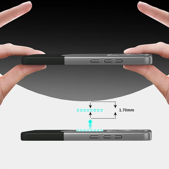 Poco X7 Pro Kılıf Mıknatıslı Zore Duble Kapak - 2