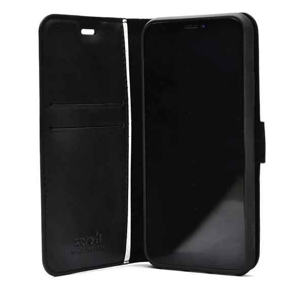 Xiaomi Redmi Note 14 Pro 4G Kılıf Zore Kar Deluxe Kapaklı Kılıf - 4