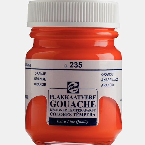 Talens Guaj Boya 16 ML Orange (Turuncu) 235--10 LU