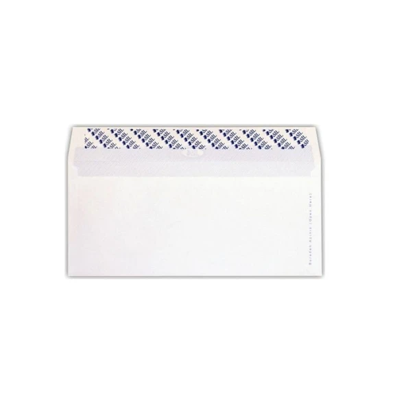 Asil Doğan Buklet Mektup Zarf (500 lü) Extra Silikonlu 11.4x16.2 110 GR