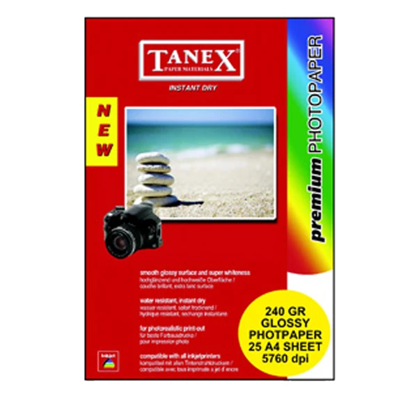 Tanex Fotoğraf Kağıdı 20 YP A4 240 GR-20-LI-PKT - 2