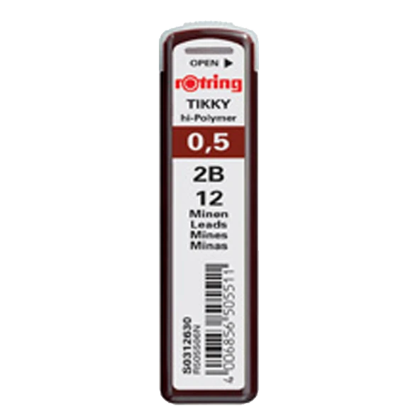 Rotring Min  2B 0.5 MM (10 adet) ürün görseli