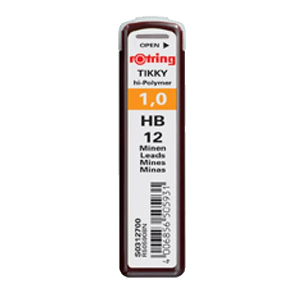 Rotring Min Hi-Polymer HB 0.9 MM S0312700 (10 LU )