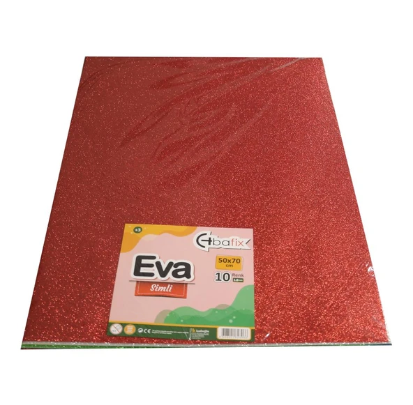 Bafix Eva Simli 2.0 MM 50x70 Kırmızı ürün görseli