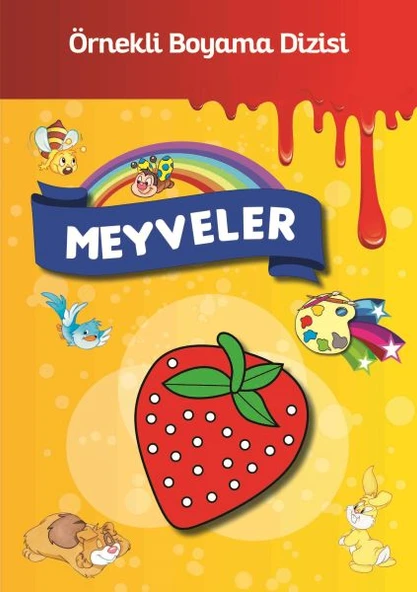 Örnekli Boyama - Meyveler - Resim 2