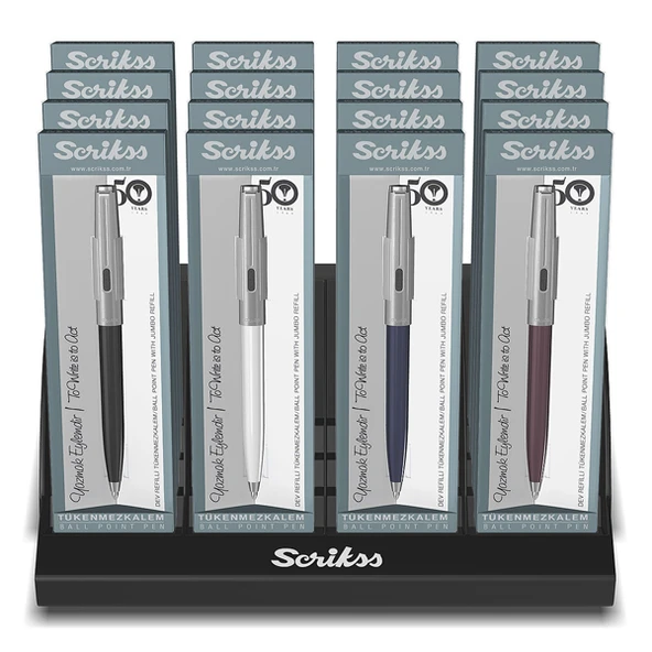 Scrikss Tükenmez Kalem 77 M  ( 16 adet ) ürün görseli