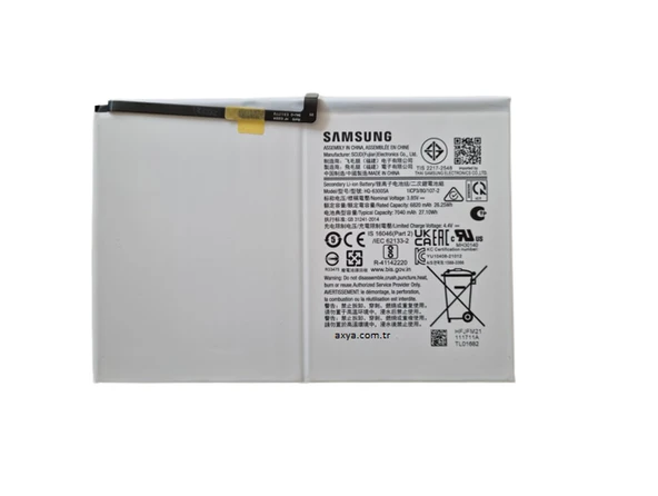 Samsung Galaxy Tab A8 10.5 SM-X200 SM-X205 Pil Batarya 7040mAh ürün görseli