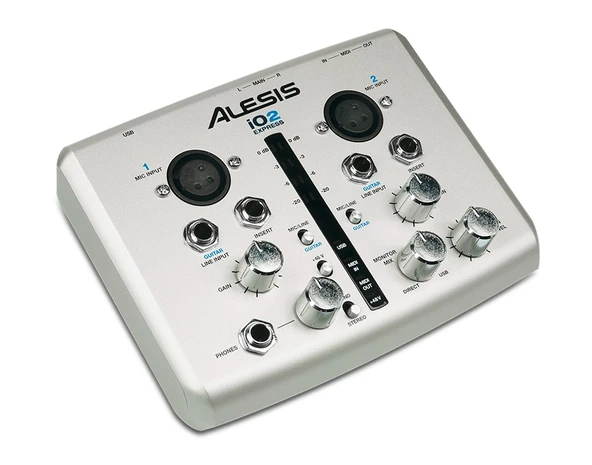 Alesis IO2 Express 24-Bit USB Ses Kartı Teşhir Ürünü