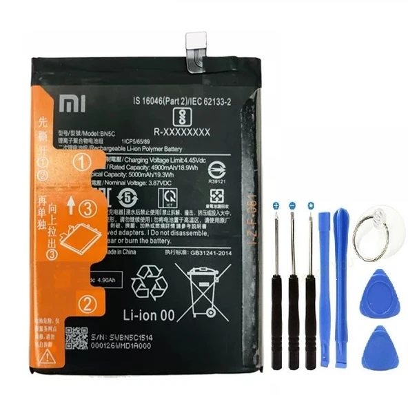 Xiaomi Poco M4 Pro 5G Pil Batarya BN5C ve Tamir Seti ürün görseli