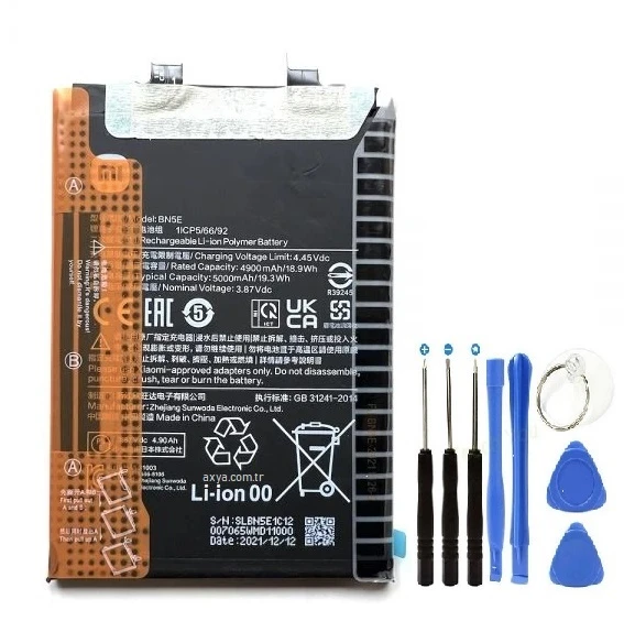 Xiaomi Redmi Note 11 Pro 5G BN5E Pil Batarya ve Tamir Set ürün görseli