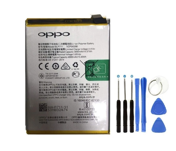 Oppo A1K Batarya Pil  ve Tamir Seti ürün görseli