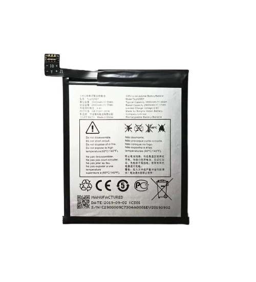 Alcatel 3/3X Alcatel 5 TCL V760 Y660 Pil Batarya ürün görseli