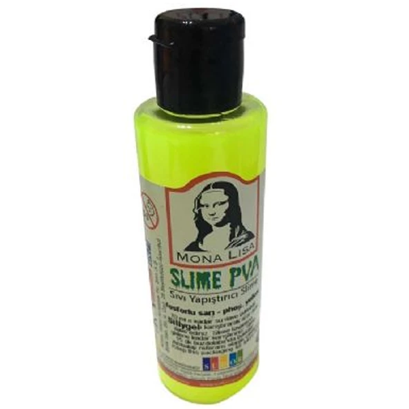 Monalisa Sıvı Yapıştırıcı Slime 70 ML Fosforlu Yeşil (12 adet)