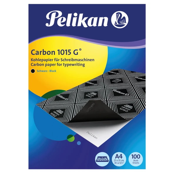 Pelikan Karbon Kağıdı 100 LÜ A4 Siyah 1015G-100-LI-PKT