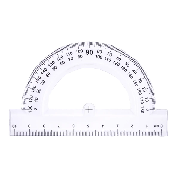 Hatas Minkale Plastik 180 Derece 10 CM 0905 (36 adet) ürün görseli 1