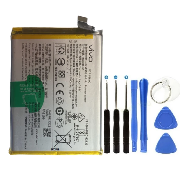 Vivo Y11s Pil Batarya B-G7 ve Tamir Seti ürün görseli 1