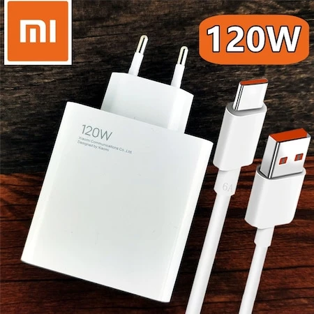 Xiaomi 120w Turbo Şarj  Cihazı Aleti 120w 6A MYD-13-EE ürün görseli