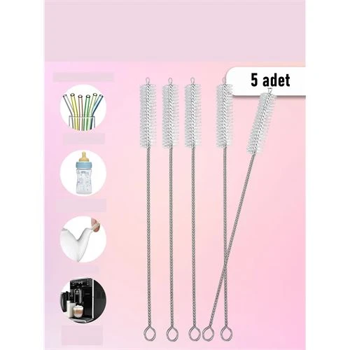 ModaCar Mikro Fırça Klima Biberon Pipet Fırçası 5 Adet - 2
