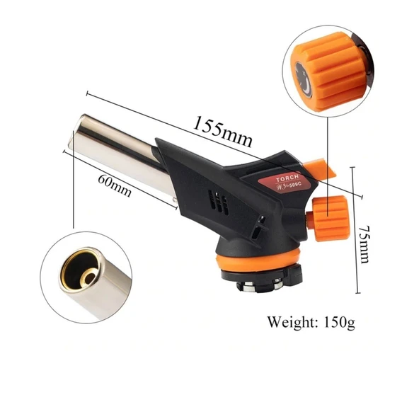 Çakmaklı Pürmüz Yedek Kartuşu Kamp Gazı 227 Gram Piknik Kamp Mangal Mutfak Ateş Tutuşturucu 10 Set - Resim 7