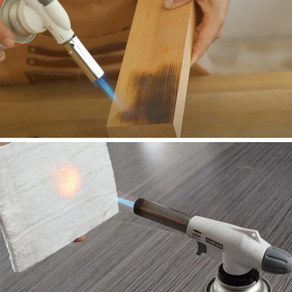 Çakmaklı Pürmüz Yedek Kartuşu Kamp Gazı 227 Gram Piknik Kamp Mangal Mutfak Ateş Tutuşturucu 10 Set - Resim 4