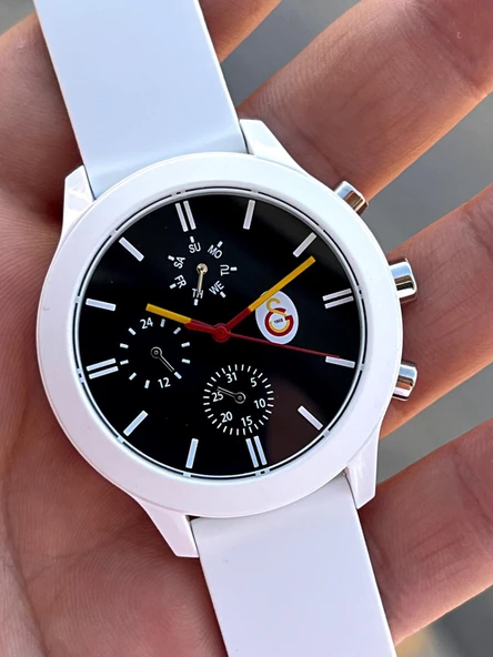 Quantum Galatasaray Lisanslı İç Fonksiyonları Aktif 3 Atm Silikon Kordon Taraftar Kol Saat 1905.353 - Resim 4