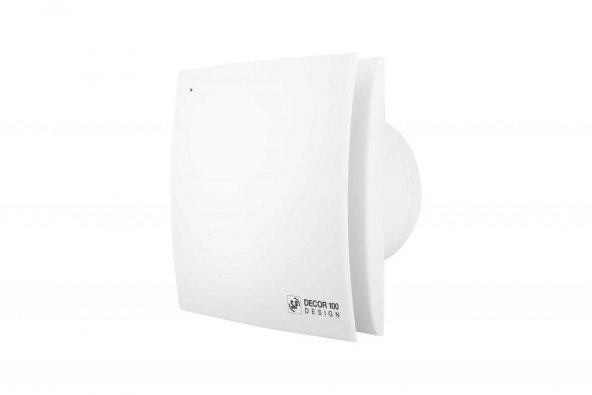 Banyo Fanı Soler Palau Decor 200 Cr Design Mini Aksiyel Banyo Tuvalet Ortam Havalandırma Fanı Pilot Lamba Geri Tepme Ventilli Timer AGMair agm air - 2
