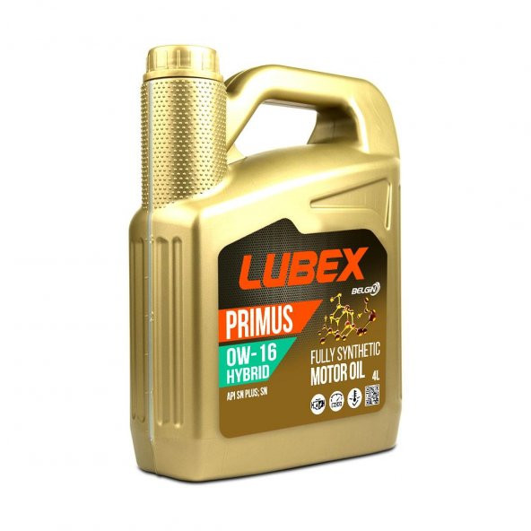 Lubex Primus Hybrid 0W-16 4 Lt Tam Sentetik Motor Yağı (2 Adet) - 2