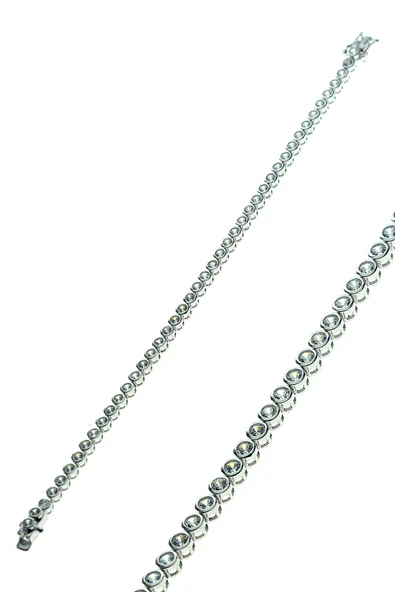 Zirkon taşlı sıvama modeli su yolu bileklik SGTL8363 ürün görseli