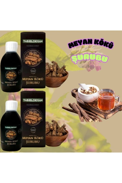 Bozkır Tahin Merkezi Tabib Lokman Meyan Kökü Şurubu 230 ml X 2 Adet