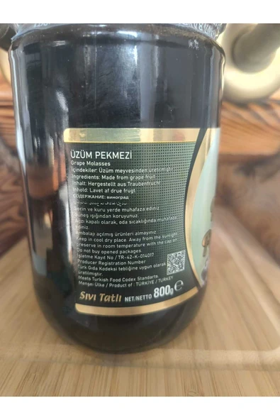 Üzüm Pekmezi 800 gr - 4