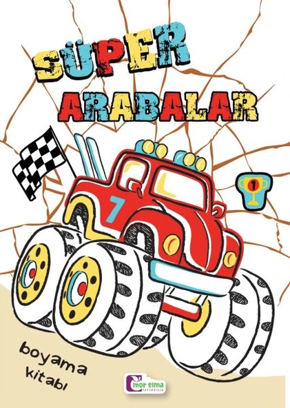 Süper Arabalar Boyama Kitabı