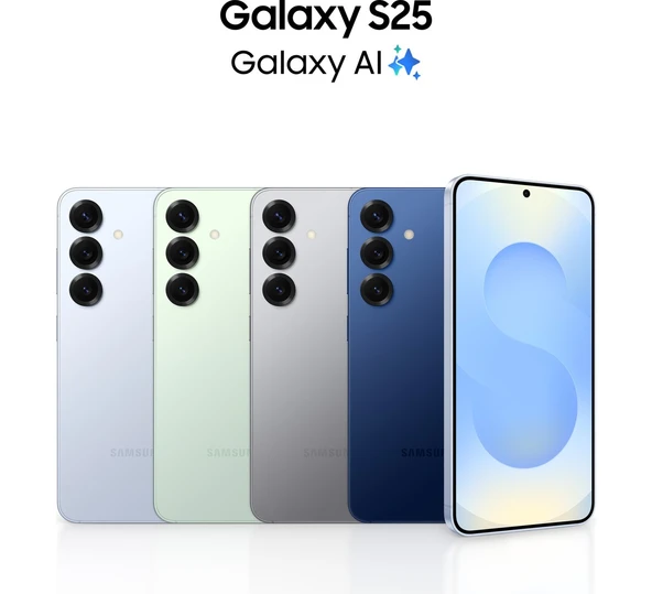 Galaxy S25 Plus 512 12 GB Ram (Samsung Türkiye Garantili) Açık Mavi - 3