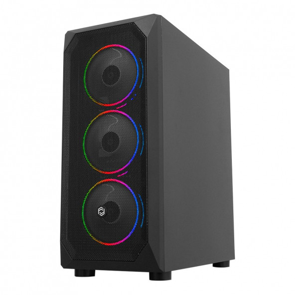 GAMEFORCE XMESH 6x120mm RGB Fan Oyuncu Kasa - 2