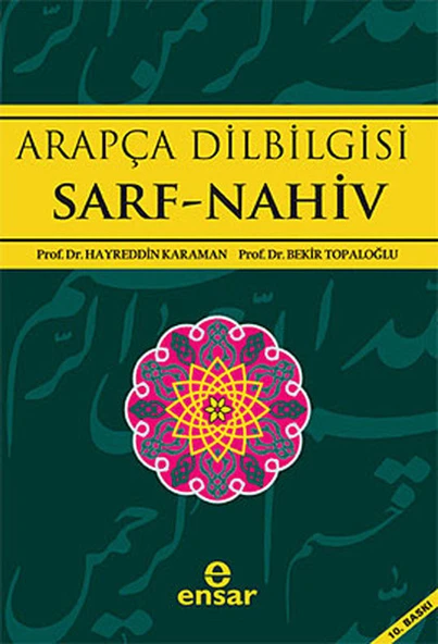 Arapça Dilbilgisi Sarf -Nahiv