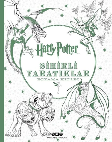Harry Potter Sihirli Yaratıklar Boyama Kitabı ürün görseli 1