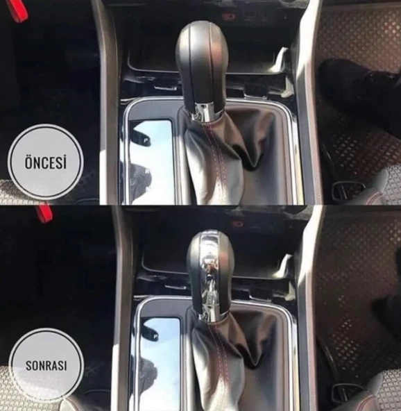 Golf Toledo Leon Ateca Ibiza Octavia Polo Troc Arona Tiguan Dsg Orta Krom Ek Parlak - Resim 2