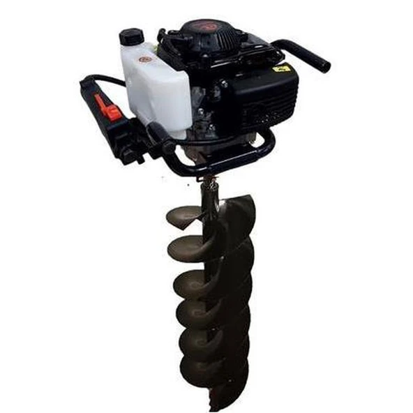 Tomking EA144P Çift Helezonlu 4 Zamanlı Toprak Burgu Makinası 200 mm 4 Hp