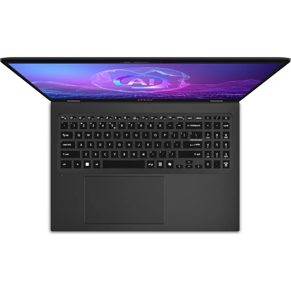 PRESTIGEPRO 16 AI B2HVEG-252TR Intel Core Ultra 7 255H 32GB 1TB SSD RTX4050 Windows 11 Home 16" UHD+ Taşınabilir Bilgisayar - 2