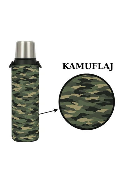 Klasik 2.3 Lt. ile Uyumlu Omuz Askılı Termos Kılıfı - 5
