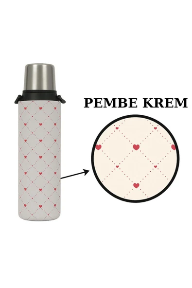Klasik 1.4 Lt. ile Uyumlu Omuz Askılı Termos Kılıfı - 7