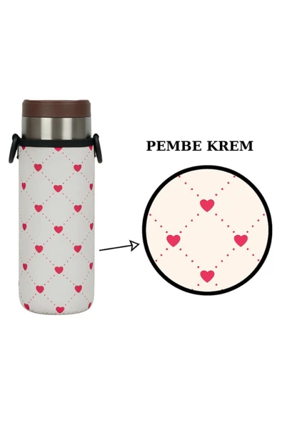 Travel Mug 0.47 Lt. ile Uyumlu Omuz Askılı Termos Kılıfı - 4