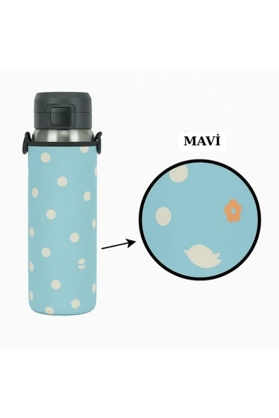 Quick Flip 0.70 Lt. ile Uyumlu Omuz Askılı Termos Kılıfı