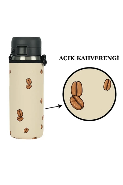 Quick Flip 1.06 Lt. ile Uyumlu Omuz Askılı Termos Kılıfı - 11